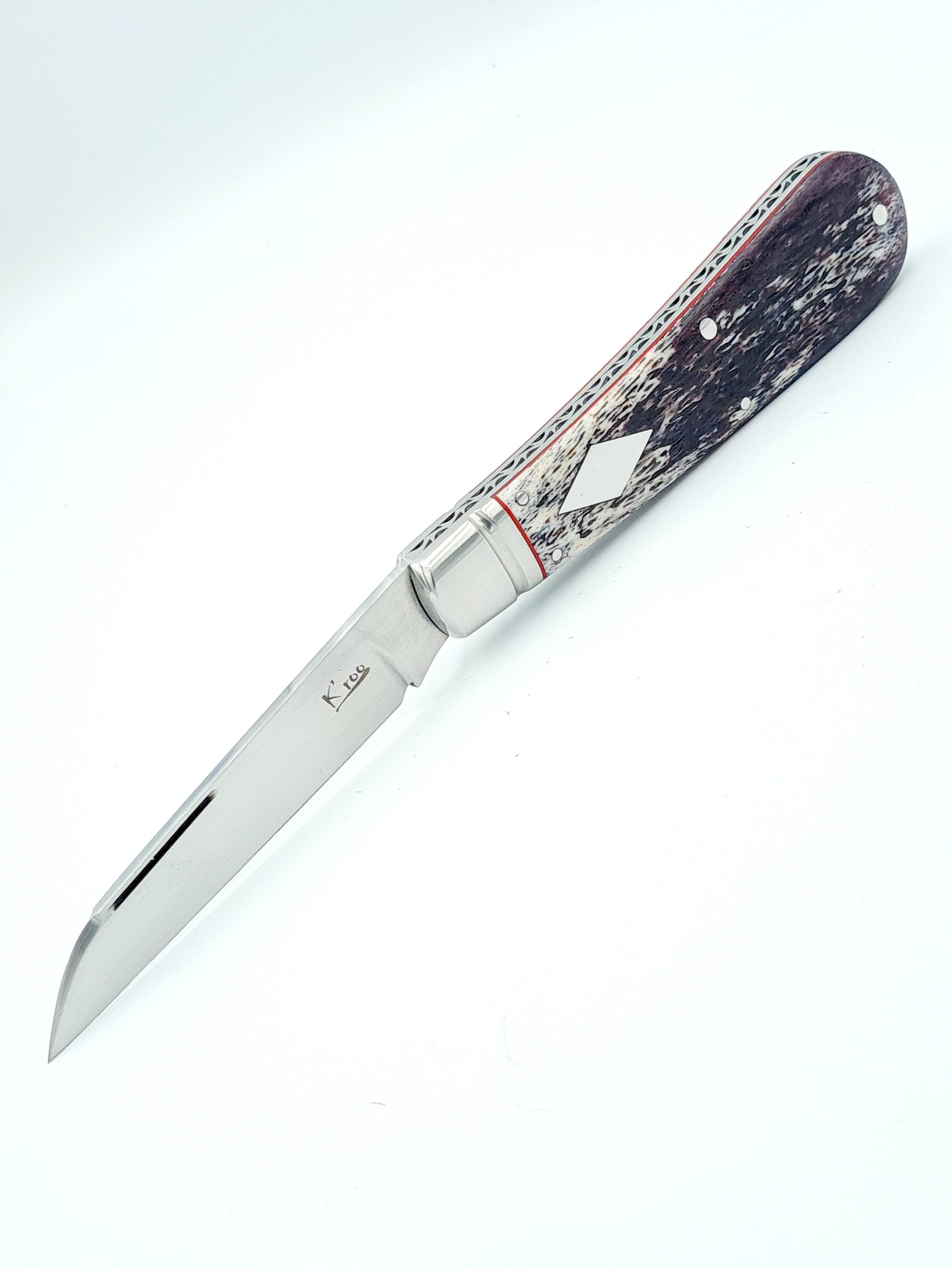 K’roo Swayback Lambsfoot Jack, 4″ closed – K'roo Blades